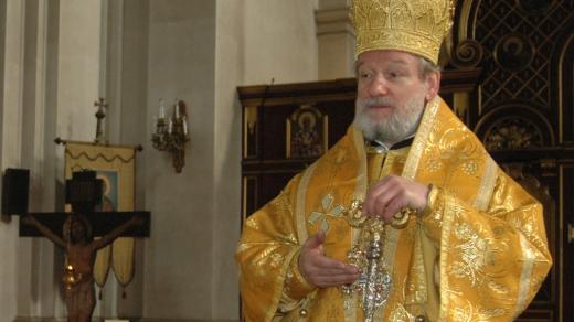 Vladyka Kryštof, metropolita českých zemí a Slovenska na snímku z roku 2009