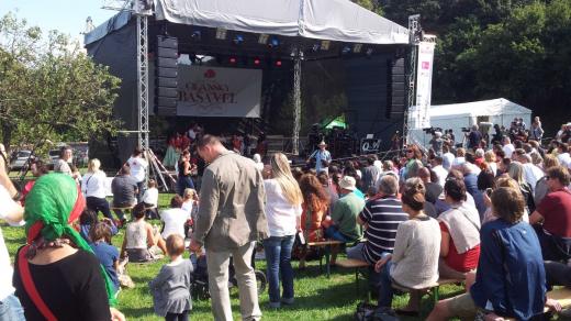 Festival se uskutečnil na hradě Červený kámen