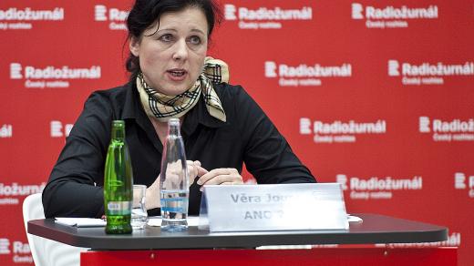Předvolební speciál Martina Veselovského na téma EU, Věra Jourová