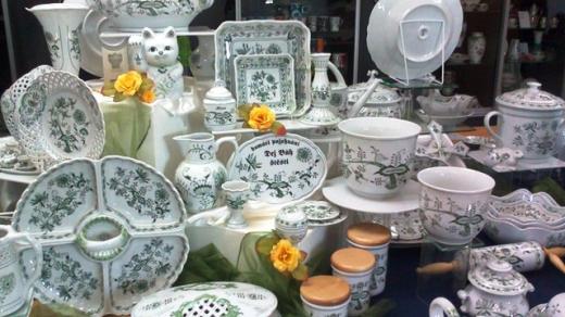 Dům porcelánu s modrou krví v Dubí