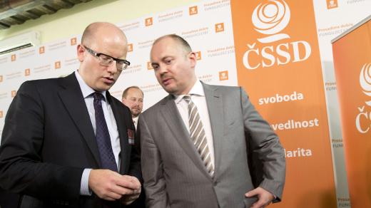 Bohuslav Sobotka a Michal Hašek