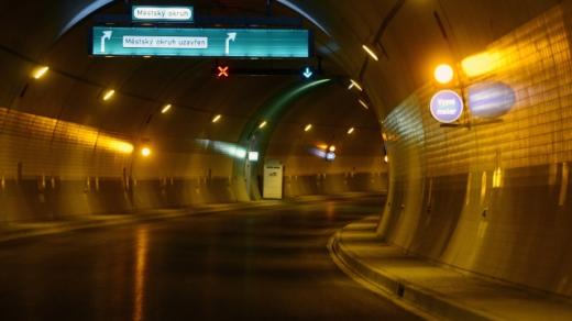Tunel Blanka 29. 11. 2013