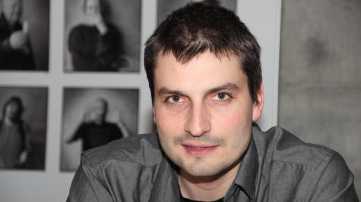 Bohdan Rajčinec z Ukrajinské iniciativy v Praze 