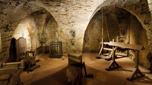 Interiér hradu Svojanov