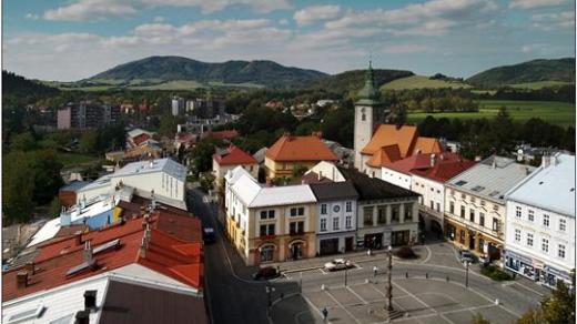 Frenštát pod Radhoštěm - pohled z radniční věže