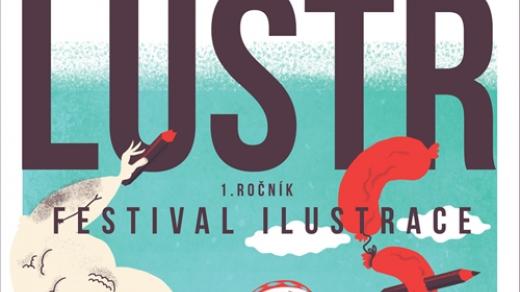 Výřez z plakátu k 1. ročníku festivalu LUSTR