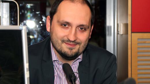 Zdeněk Hazdra, ředitel Ústavu pro studium totalitních režimů, ve studiu Radiožurnálu