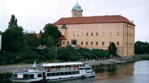 Kotviště pod zámkem v Poděbradech