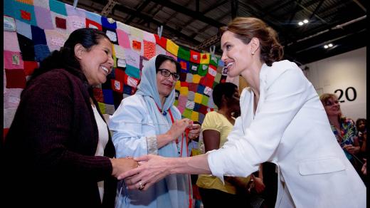 Angelina Jolie a #TimeToAct  