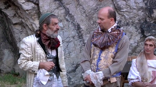 Z představení Dva páni z Verony 