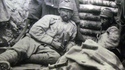 V zákopech první světové války ve Vojenském historickém ústavu v Praze