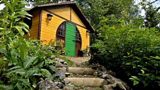 Český Hobitín - hospůdka Zelený drak