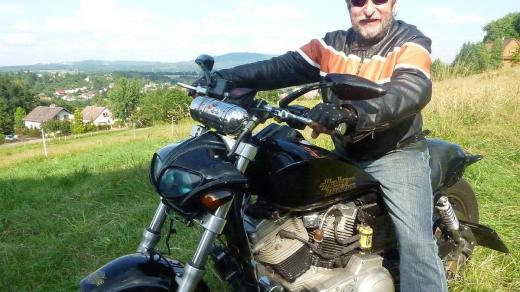Jiří Hladík a jeho Harley-Davidson Sportster 1200