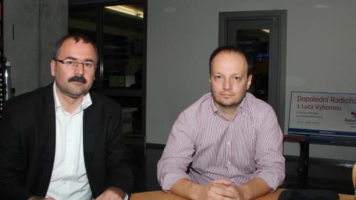 Senátní duel Václava Lásky a Pavla Žáčka ve Dvaceti mintách Radiožurnálu