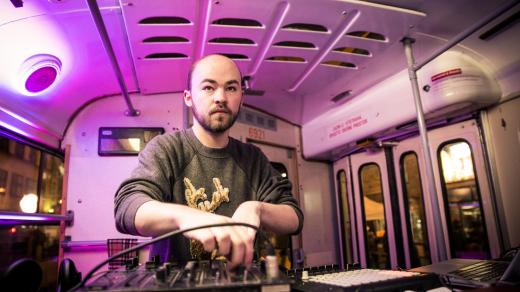 Tramvajová DJ stage Radia Wave - Korzo Národní třída, Aid Kid