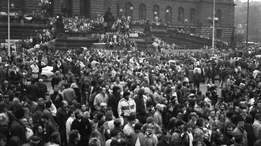 Listopad 1989 v Praze