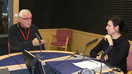 Geriatr Hugo Přibyl v Lékárně Nadi Čvančarové