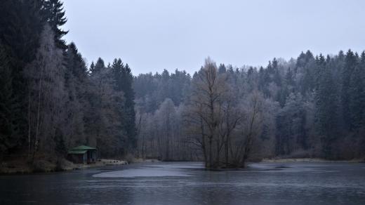 Zamrzající jezero