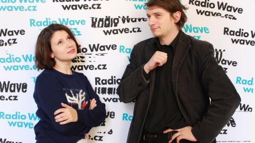 Eva Kyselová, teatroložka, pedagožka Katedry teorie a kritiky DAMU s Martinem Macháčkem 