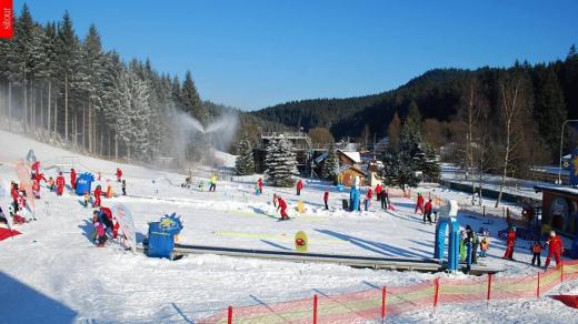 Celkový pohled na ski park