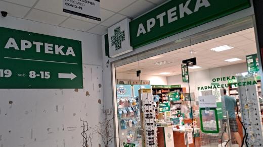 Lékárna, Zebrzydowice, Polsko