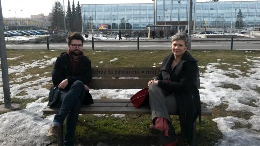 Autoři příběhu Regina Szpyrcová a Jan Delong