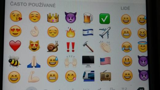 Emojis smajlíky