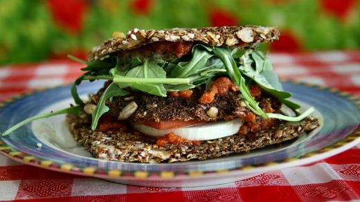 Veganský burger