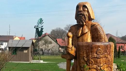 Socha loupeživého rytíře Belka