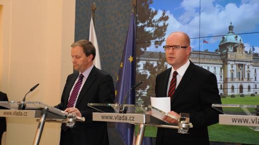 Premiér Bohuslav Sobotka odešle na Hrad návrh na odvolání ministra školství Marcela Chládka