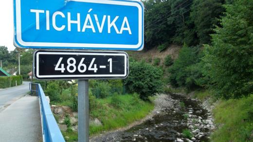 Nad říčkou Tichávkou