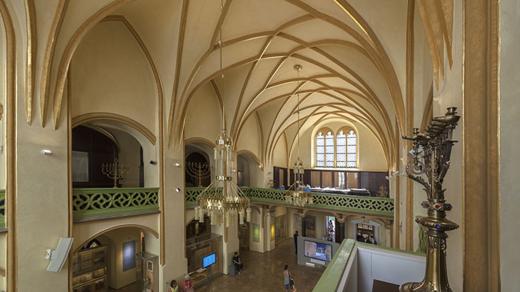 Interiér Maiselovy synagogy