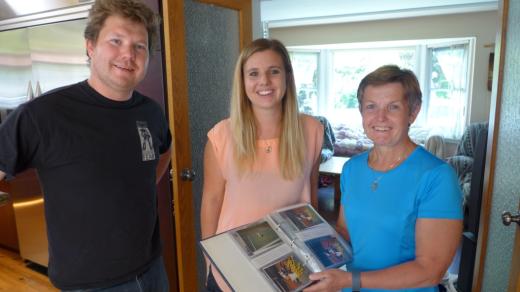 Milena Duchková-Neveklovská s dětmi