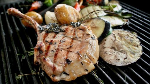 Kotlety na grilu