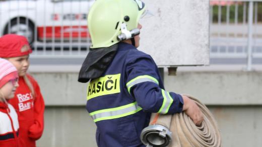 Příprava na hasičské závody