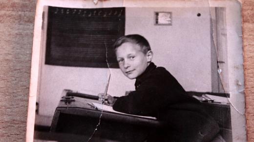 Chlapec ve škole