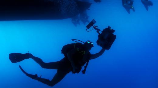 potápěč (ilustr. obrázek)