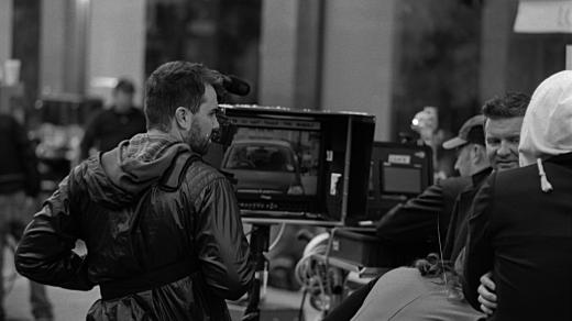 Filmařský štáb (foto Stuart Grout)
