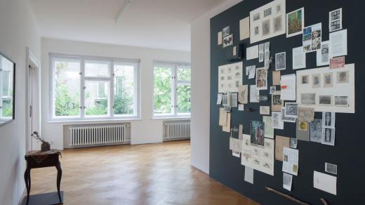 Eva Koťátková připravila pro galerii Svit působivou instalaci pracovny psychiatra Františka Písařovice