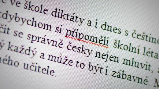 Pravopis za nás dnes kontrolují i textové editory