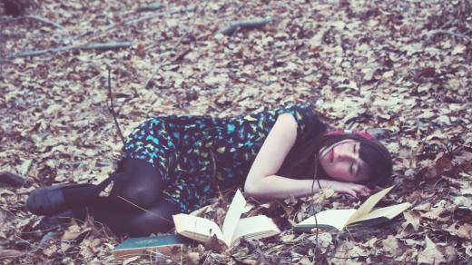 Číst si - čtenářka - kniha - čtenář