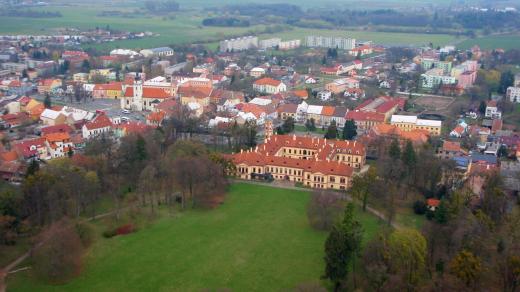 Heřmanův Městec a jeho zámecký areál