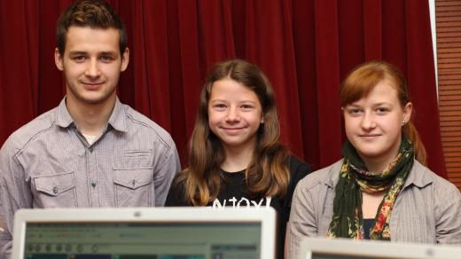 Marie a Vojtěch Křivovi, Alžběta Pečínková, BIKE TRIAL klub Hamry