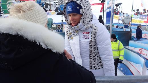 Slovenka Veronika Velez Zuzulová vyhrála ve Flachau dva závody