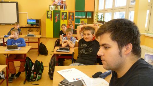 Martin Ležák, učitel ZŠ Ždírec nad Doubravou