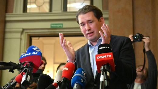 Bývalý spolkový kancléř Sebastian Kurz u soudu