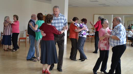 Tančící senioři, Třebíč