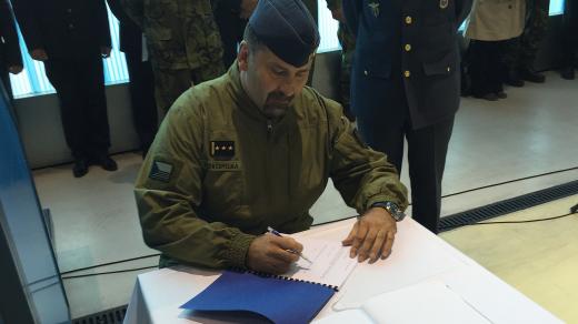 Petr Čepelka, velitel náměšťské základny