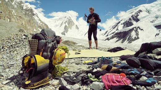 Mára Holeček na Gašerbrumu I