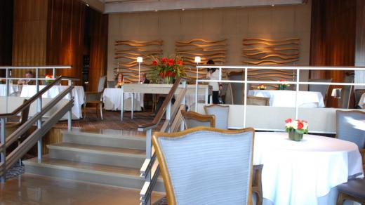 Interiér restaurace Per Se